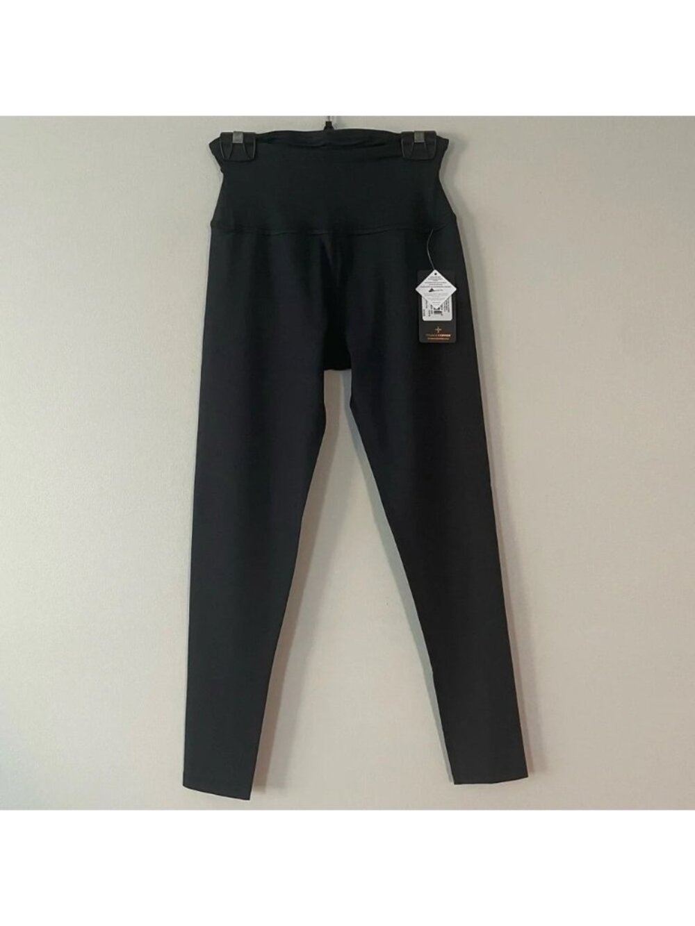 NEW Tommy Copper Black Compression Leggings - Small